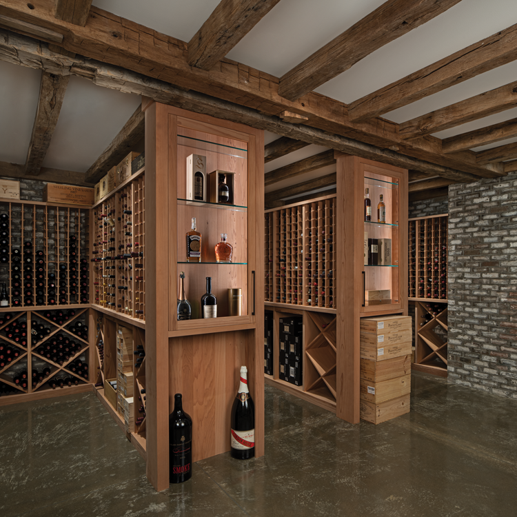Gilbert-Lake-renovation-wine-room