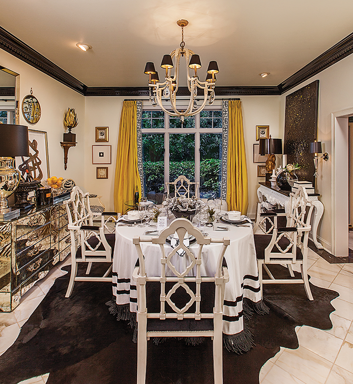 please be seated Loretta Crenshaw is a seasoned pro when creating beautiful dining rooms like the one she did for the 2022 JLD Show House.